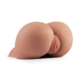 5.5lb Brunette Hottie Dual Entries Doggy Style Vagina Anus Realistic Butt Masturbator