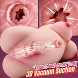 Extra Thick Plump Body Tight Close Fitting Overweight 1kg Soft Tpe Small Masturbator