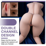 Sunny 103 lbs 1:1 Big Breasts Deep-V Temptation Goddess Sex Doll Realistic Masturbator