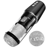 5 Rotating 5 Sucking 7 Vibrating Masturbator & Training 2 IN 1 Adult Toys