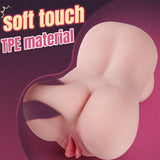 Extra Thick Plump Body Tight Close Fitting Overweight 1kg Soft Tpe Small Masturbator