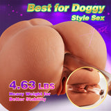 4.63 lbs Brown Doggie Realistic Masturbator - GraceToy