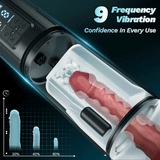 The Stamina Beast 9 Vibration & Sucking Automatic Male Masturbator Blowjob Stroker Male Sex Toy