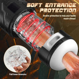 7 Thrusting Rotating 7 Vibrating Masturbator with Suction Cup