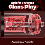 Wine & Beauty Handle Design 9 Thrusting & Rotating 9 Suction male sex toys