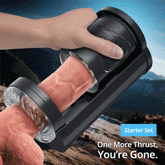 William Piston-Style Manual Thrusting & Squeezing Detachable Multifunctional Male Masturbator