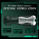 SolaceX Intense Suction & Vibration Pleasure Male Masturbator