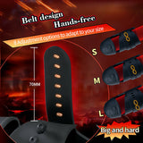 Hands Free Belt Design Masturbator Vibrator