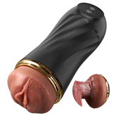 Scarlett Kiss- 10 Vibration 360° Textured Massage Masturbation Silent Immersive Stroker