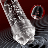 Vibrating & Sucking 2 IN 1 Lips Penis Pumps Male Sex Toys