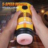 Bombee 5 Speed Thrusting Heating Male Sex Toy