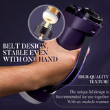 Purple Driver 7 Thrusting Stable Belt Design Male Stroker Masturbator Adult Toy