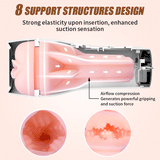 Leten Smart Control 10 Frequency Vibration Pronounce Male Stroker