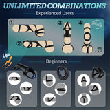 Paul Stronger Erection Male Silicone Penis Ring 3-Piece Set Multiple Combinations