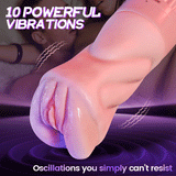 Beate 5 Sucking & 10 Vibrating Vagina Masturbator