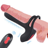 SHand Remote Insertable Vibrating Cock Ring