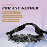 Paddle for Adults Silky Soft Satin Eye Mask Lace Mask - GraceToy