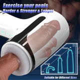 William - Through-Hole Vibrating Stroking Male Masturbator Sex Toys For Men