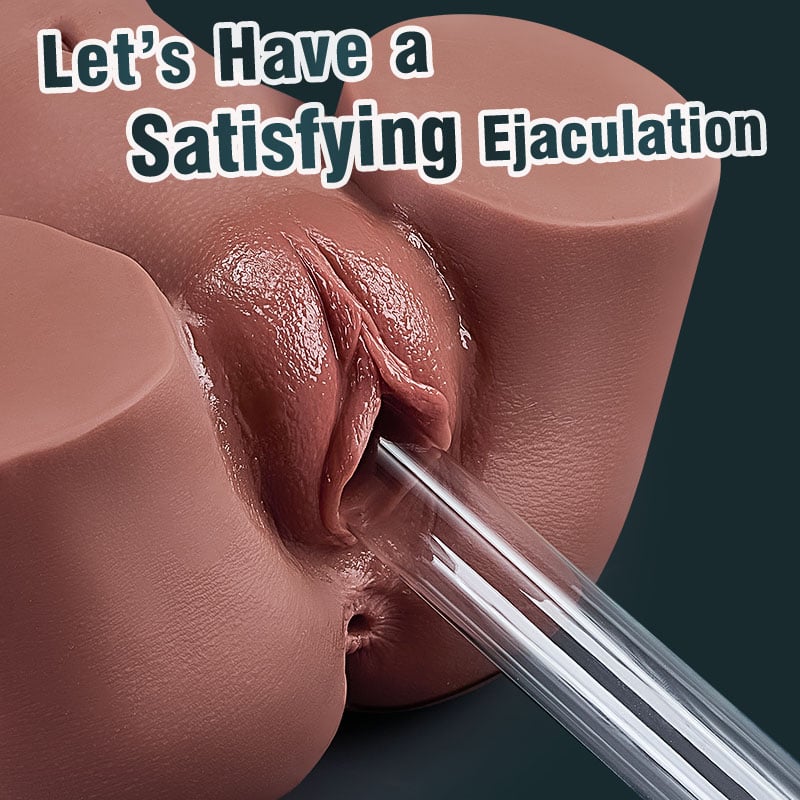 5.3 Lbs Big Ass Brown Realistic Butt Masturbator