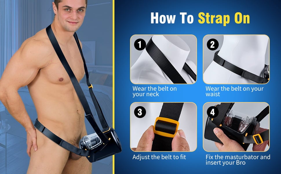 DeepRide X - Wearable Male Stroker Thrusting 300 Thrusts/Min Masturbation Cup