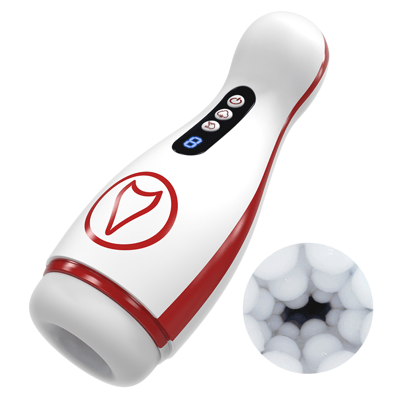 【FREE SHIPPING】Kama 7 Adjustable Sucking Vibrating Deepthroat Blowjob Masturbator Pocket Pussy