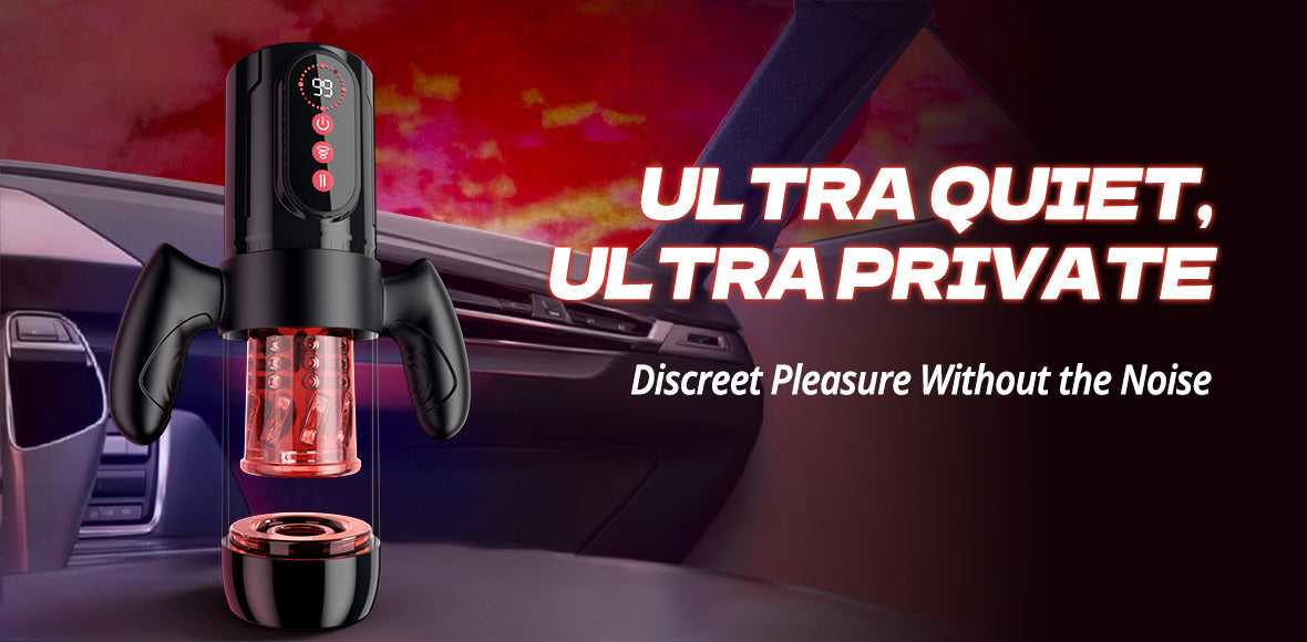 Wine & Beauty Handle Design 9 Thrusting & Rotating 9 Suction male sex toys