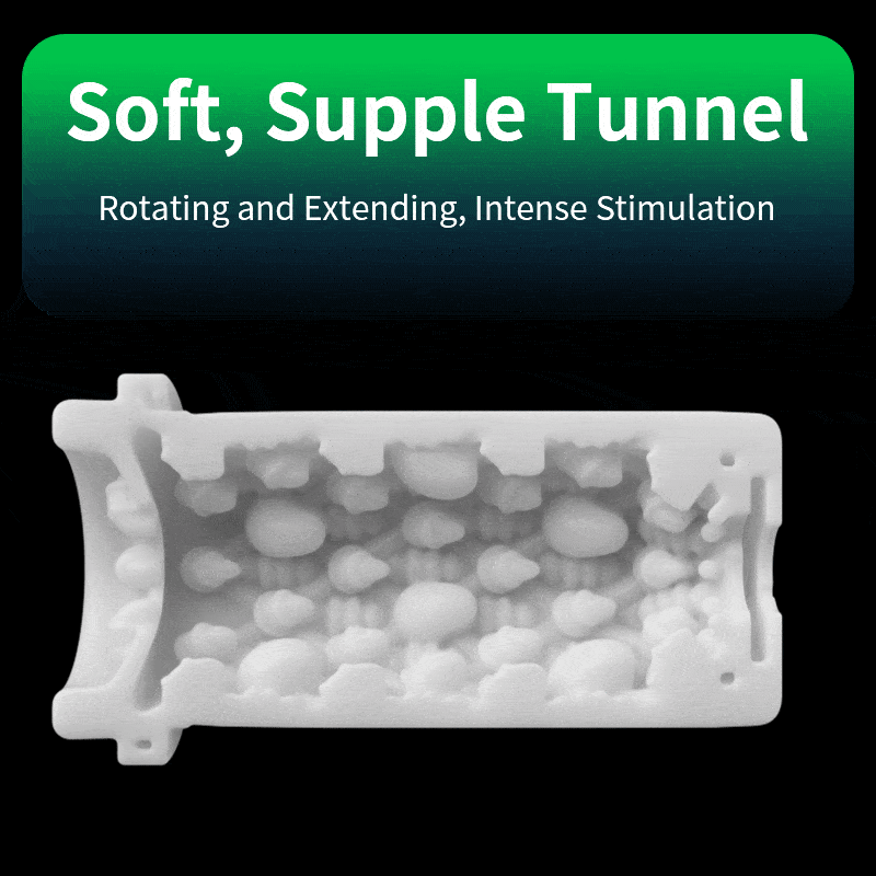 TRYFUN App-Controlled Automatic Thrusting Rotating Heating Smart Masturbator Cup