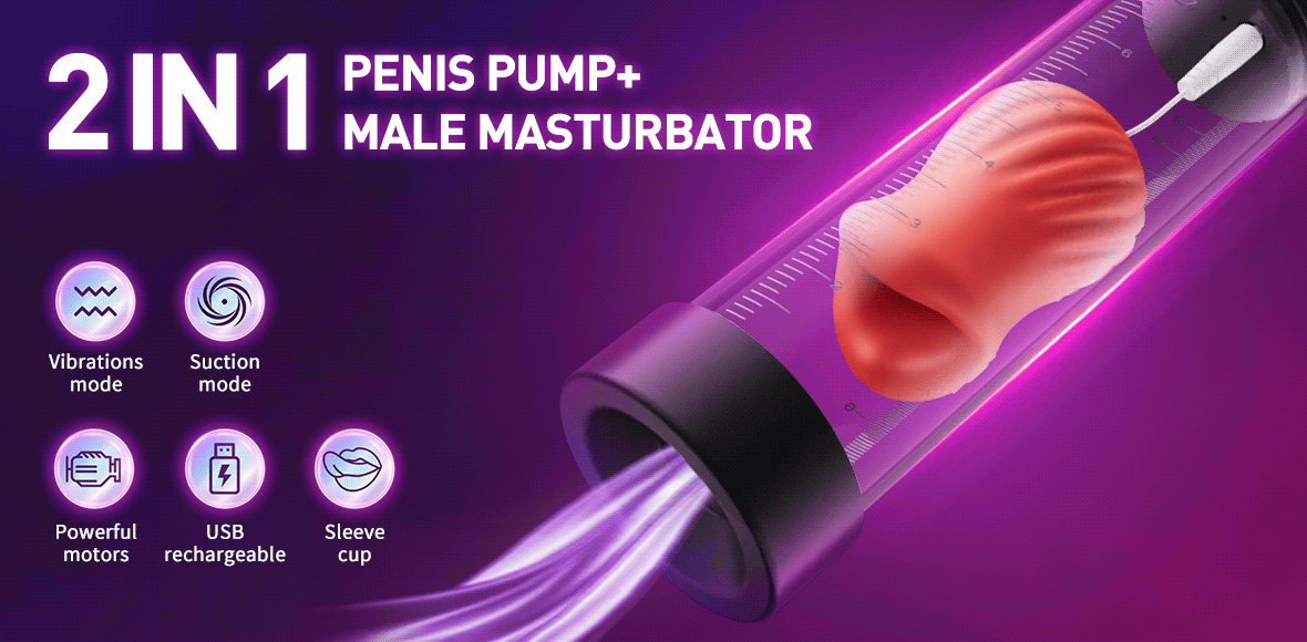 Alexander 7 Vibrating & 5 Sucking  Penis Pump Vacuum Suction Male Penis Extender