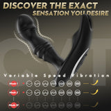 Tango - Variable Speed Vibrating Male Prostate Toy with 180° Adjustable Shaft