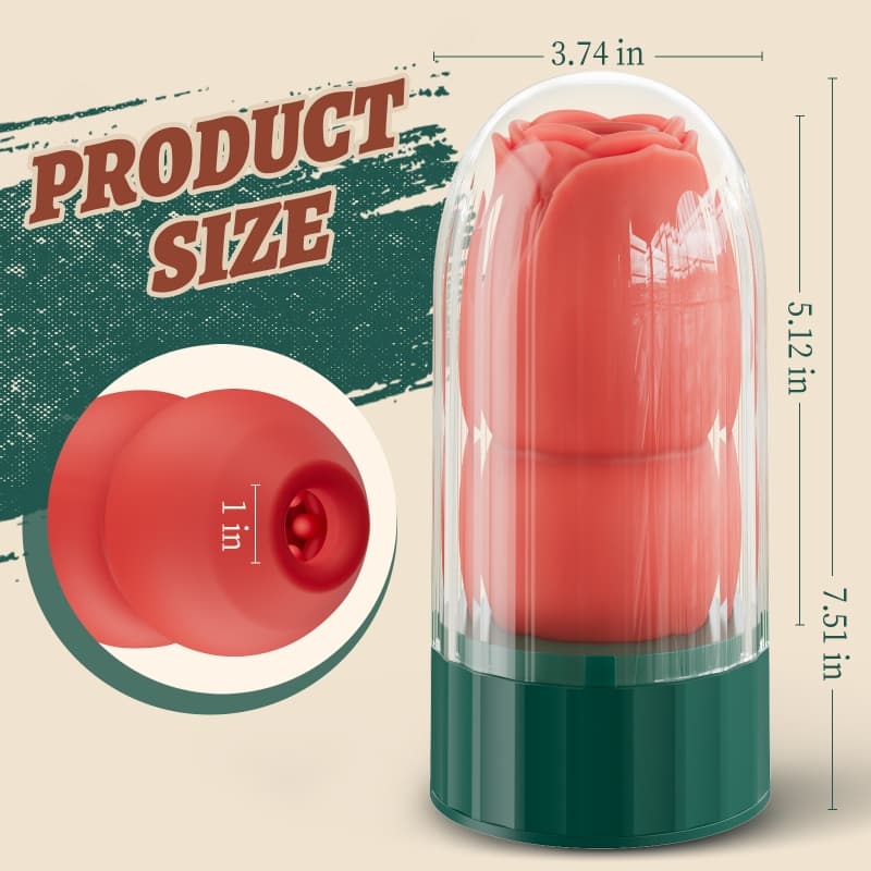 Rose Heating Male Masturbator