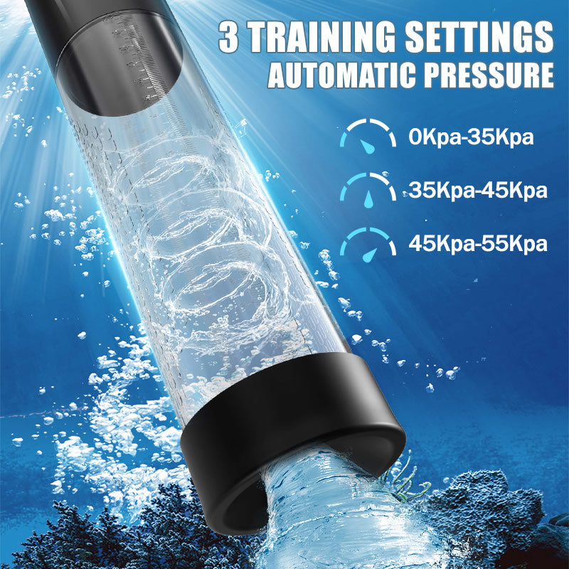 【15% OFF CODE: BV50】Mergano - Full Waterproof 6 Modes Erection Enlargement Penis Pump