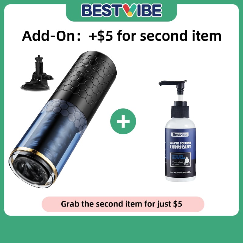 STORM CUP 10 Thrusting Spinning Sex Toys for Men Masturbator