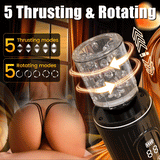 [40% OFF] Telescopic Suction Quiet & Digital Display Vacuum Pumps Masturbator Pocket Pussy Adult Sex
