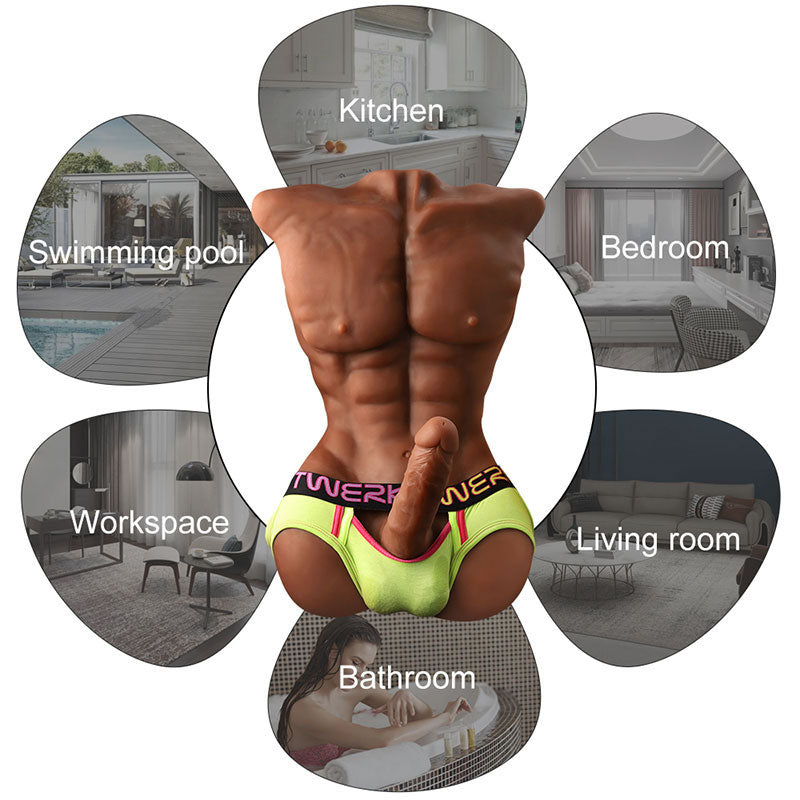 16.7lb Daniel Muscular Man Realistic Sex Toy
