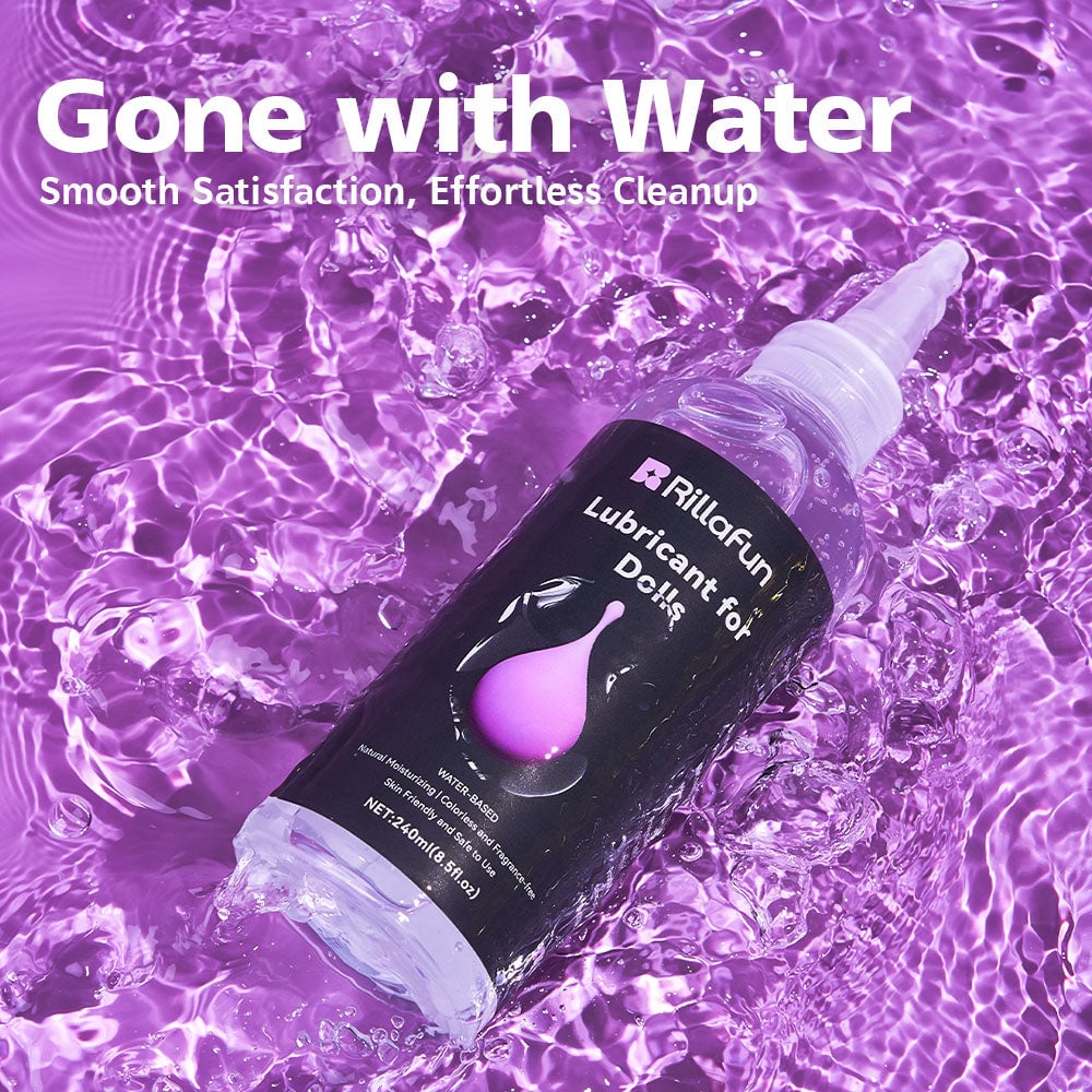 Silicone 240ML Water-base Lube for Couples Women Men Vaginal & Anal 8.1 Fl oz