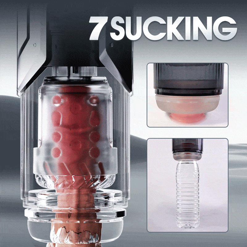 【Advanced Edition】Queen Kendal 7 Vacuum Sucking for Oral Sex LCD Display Masturbator male sex toys