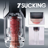 【Advanced Edition】Queen Kendal 7 Vacuum Sucking for Oral Sex LCD Display Masturbator male sex toys