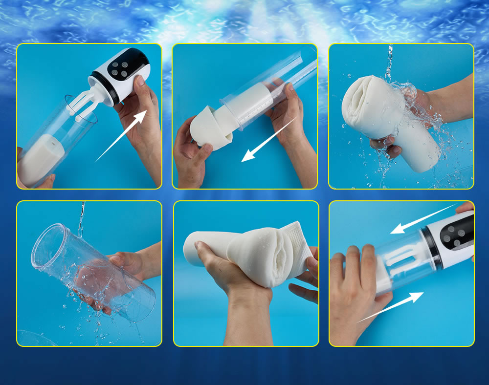 Wave - 5 Suction Modes  9 Vibration Modes  Vacuum Suction  Glans Massager   Penis Pump