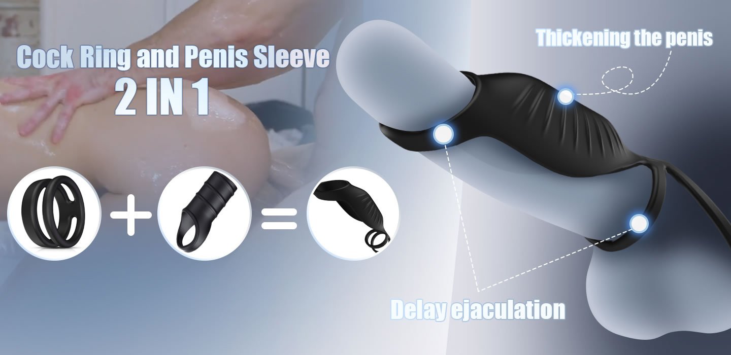 SemenSentry - 9 Vibrating Efficient Cock Ring