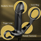 Finger Loop 10 Thrusting Vibrating Prostate Massager
