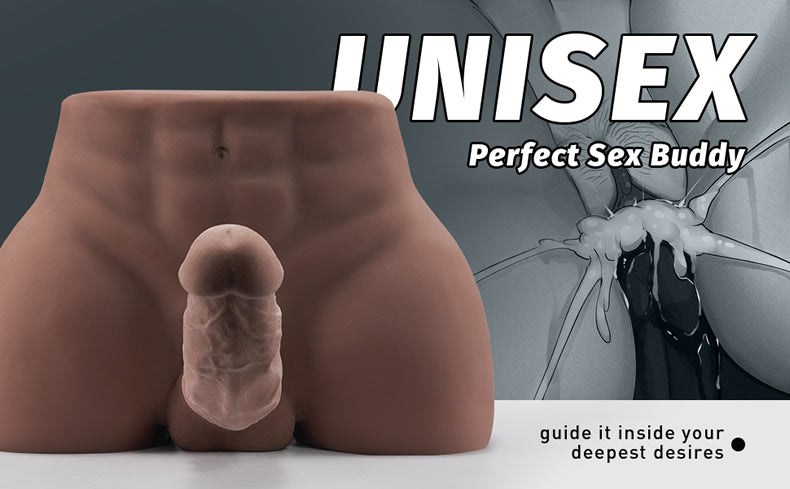 【15% OFF CODE: BV50】 8.8 lbs Bendable Penis Male Torso Sex Doll