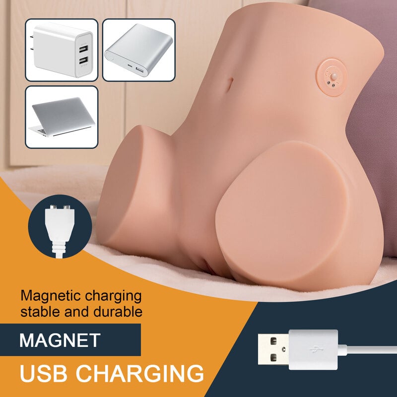 Paisley 16.42Lbs Electric Big Butt 3Speed 4Frequency Lifelike Soft Real Skin