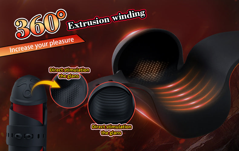 Hands Free Belt Design Masturbator Vibrator