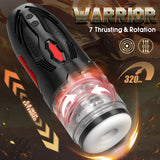 Armor 7 Thrusting Rotation Visible Suction Cup Masturbator