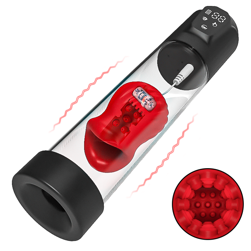 Alexander 7 Vibrating & 5 Sucking  Penis Pump Vacuum Suction Male Penis Extender