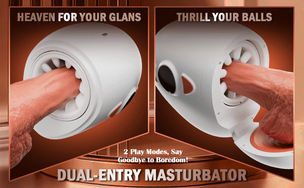 Ball Massage Focus Testicle & Glans Stimulation Electric Male Masturbator