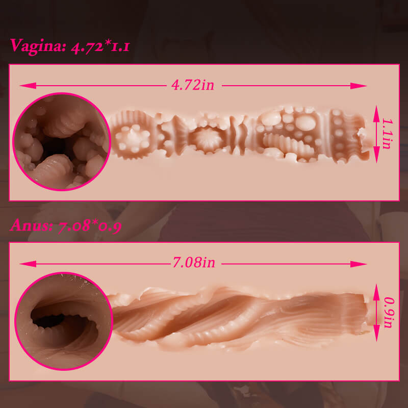 【Lily Electric 1:1 Large Life-Size Milf Butt】5Suck 5Vibrator Dual Function 27.5 lb Big Ass with Anus Pussy Life-like But