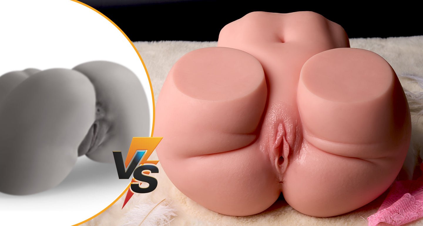 【1:1 life-size】Jesse 21.38 Lbs Big Life-Like Butt Life Size Ass 99% Realistic Skin Touch