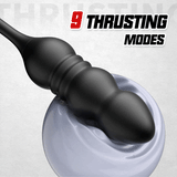 【Free lube!】Mike 9 Thrusting & Vibrating Wearable Prostate Massager with Cock ring