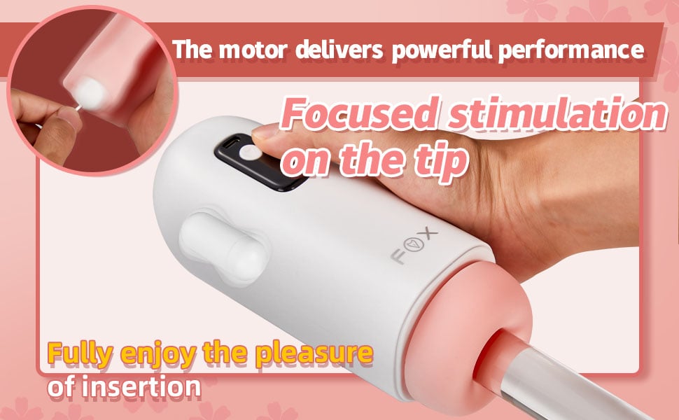 Little Fox 8 Vibration Voice Function Masturbator